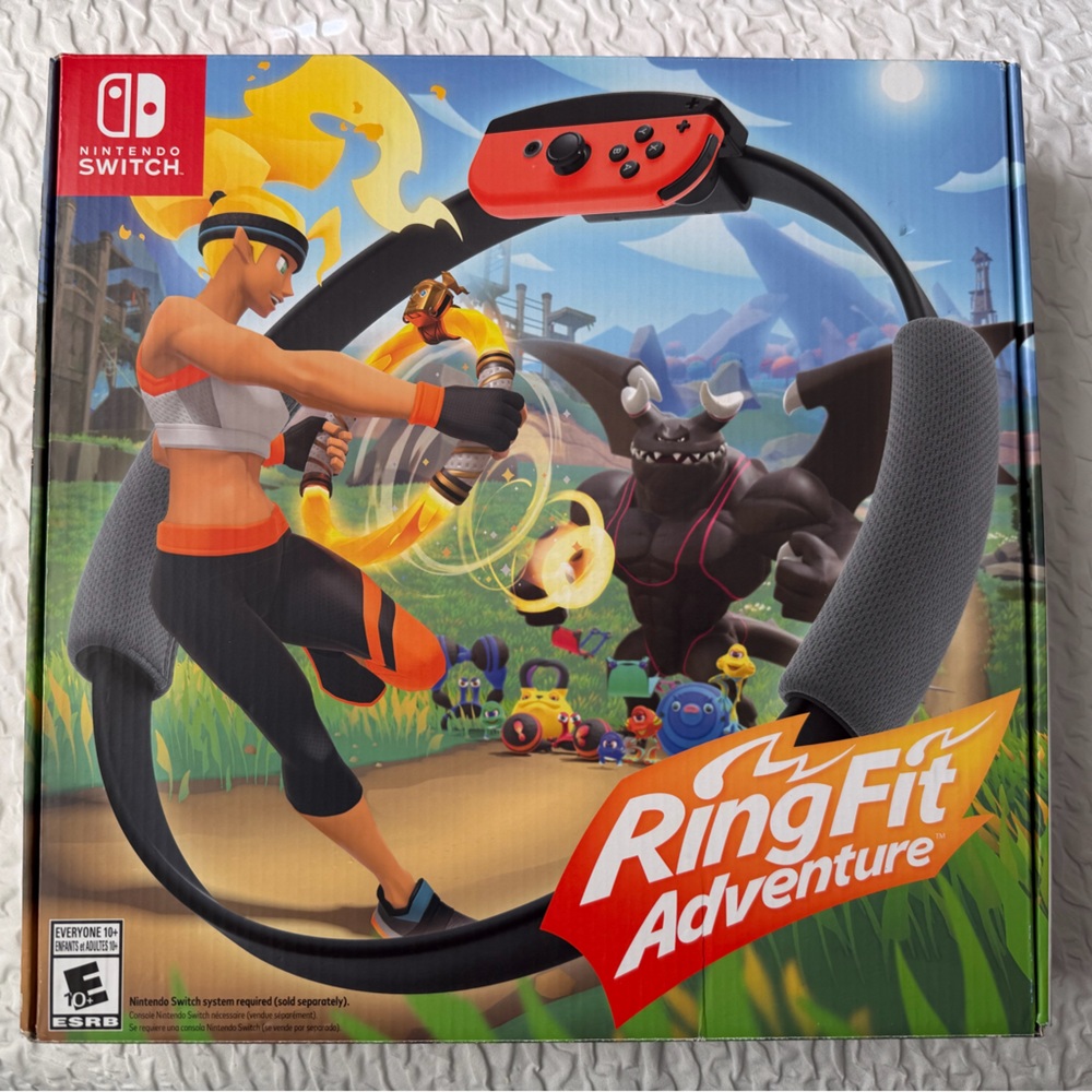 Nintendo Switch Ring Fit Adventure Game Set
